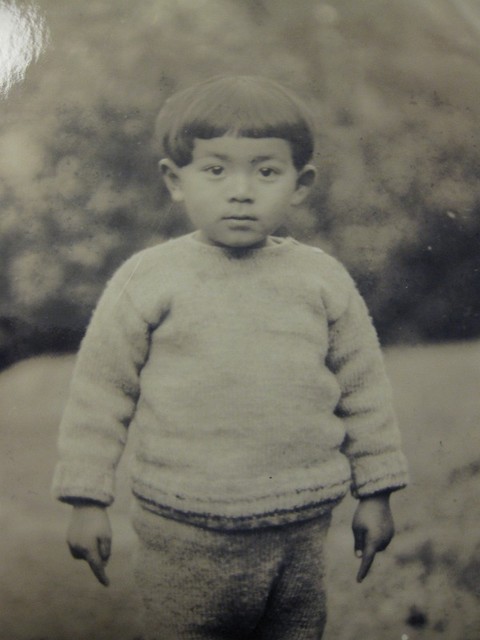 往時茫々  樽　４歳の時　1936年