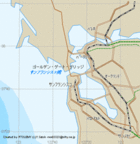 硝煙の海・地図・サンフランシスコ