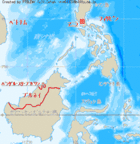 硝煙の海・地図・南方航路